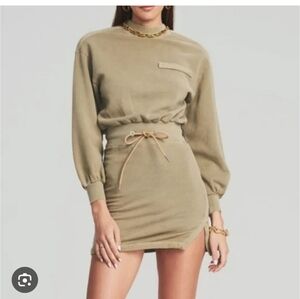 SER.O.YA Green Crewneck Sweater Relaxed Fit